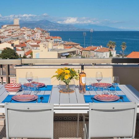 High Standing With Incredible Old Antibes And Sea Views Daire Dış mekan fotoğraf