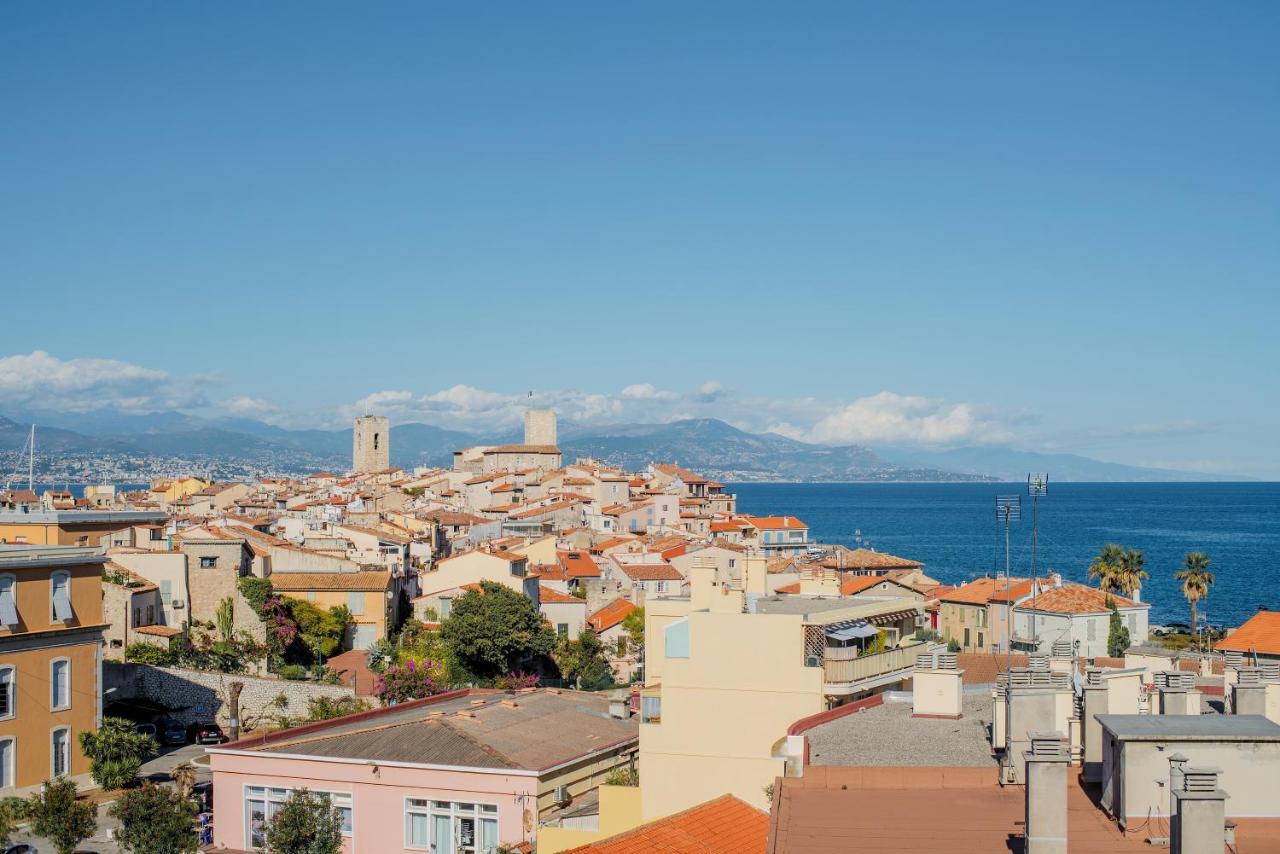 High Standing With Incredible Old Antibes And Sea Views Daire Dış mekan fotoğraf