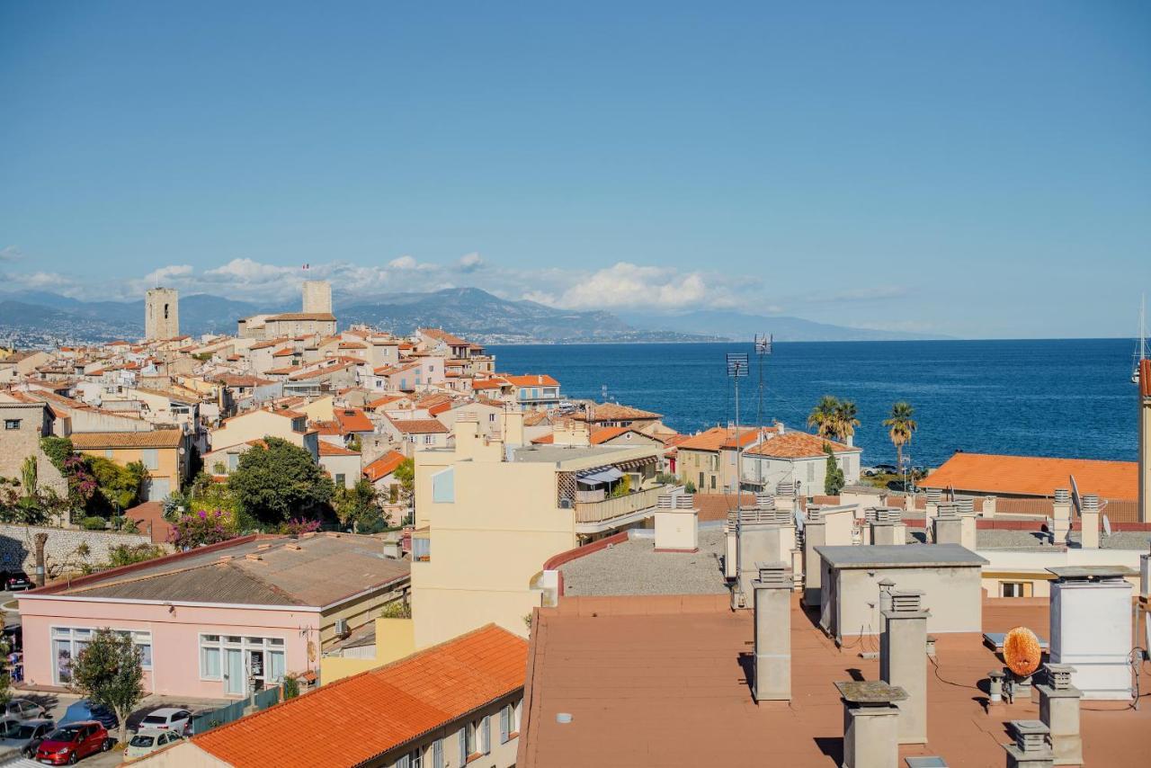 High Standing With Incredible Old Antibes And Sea Views Daire Dış mekan fotoğraf