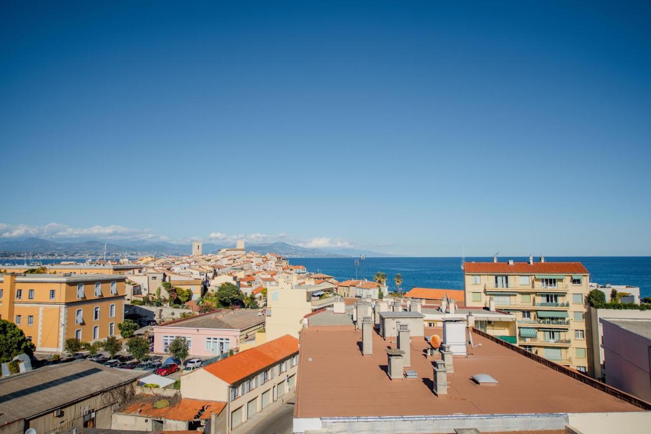 High Standing With Incredible Old Antibes And Sea Views Daire Dış mekan fotoğraf